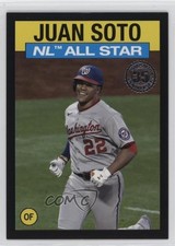 2021 Topps 1986 Topps All-Star Baseball Black 23/299 Juan Soto #86AS10 0l7e