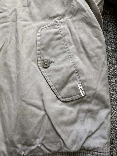 Mens Ben Sherman Grey Jacket, Harrington Style, Size 2XL, Lined. Full Zip, (81) - Picture 5 of 10