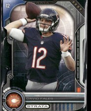 2014 Topps Strata #QDC-DF David Fales Quarterback Die Cuts