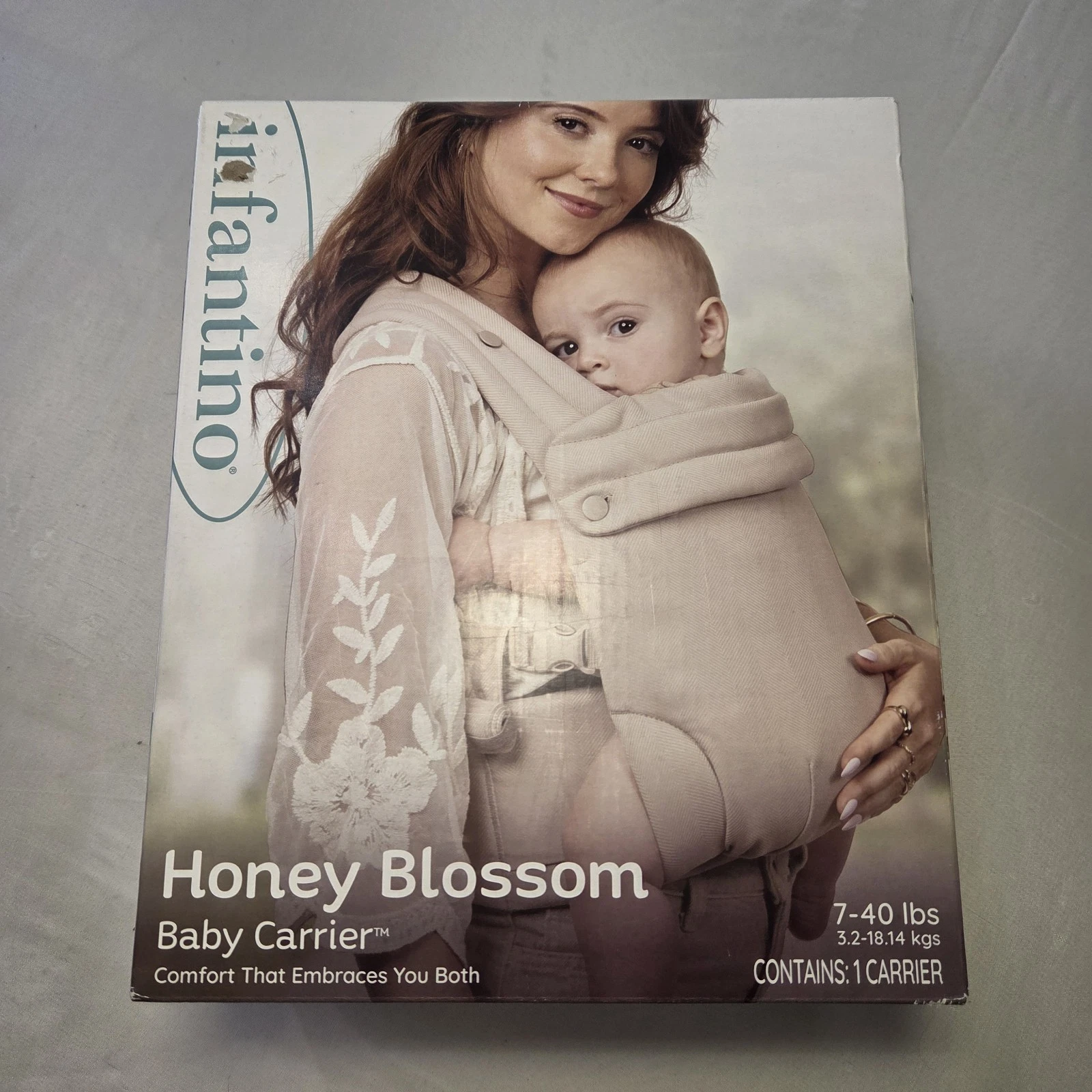 Infantino Honey Blossom Baby Carrier, New In Box