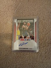 2024-25 Hoops Basketball - Justin Champagnie Great Significance Auto #GS-JCW