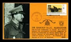 US COVER WWII ALLIES LAND IN NORTH AFRICA FDC MASONIC PASTED ON CACHET