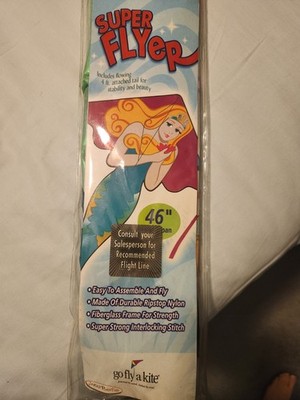 VINTAGE Go Fly A Kite ''Super Flyer'' #84582--MERMAID