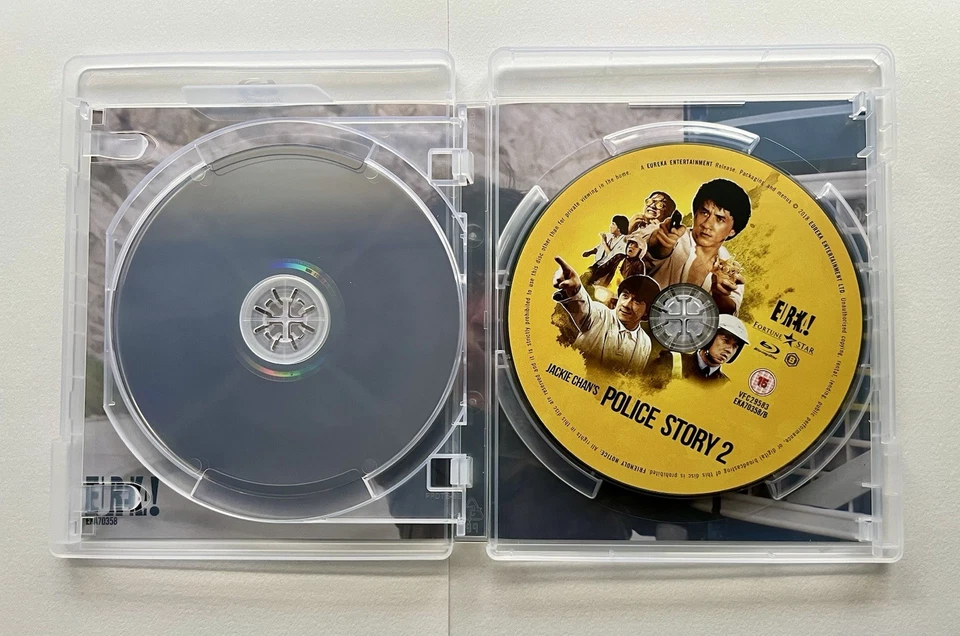 Jackie Chan’s Police Story & Police Story 2 Blu-Ray, 2-Disc Set, Eureka - Image 2 of 4