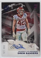 2023 Chronicles Draft Picks Gridiron Kings Rookie Blue Drew Sanders Auto 9r9
