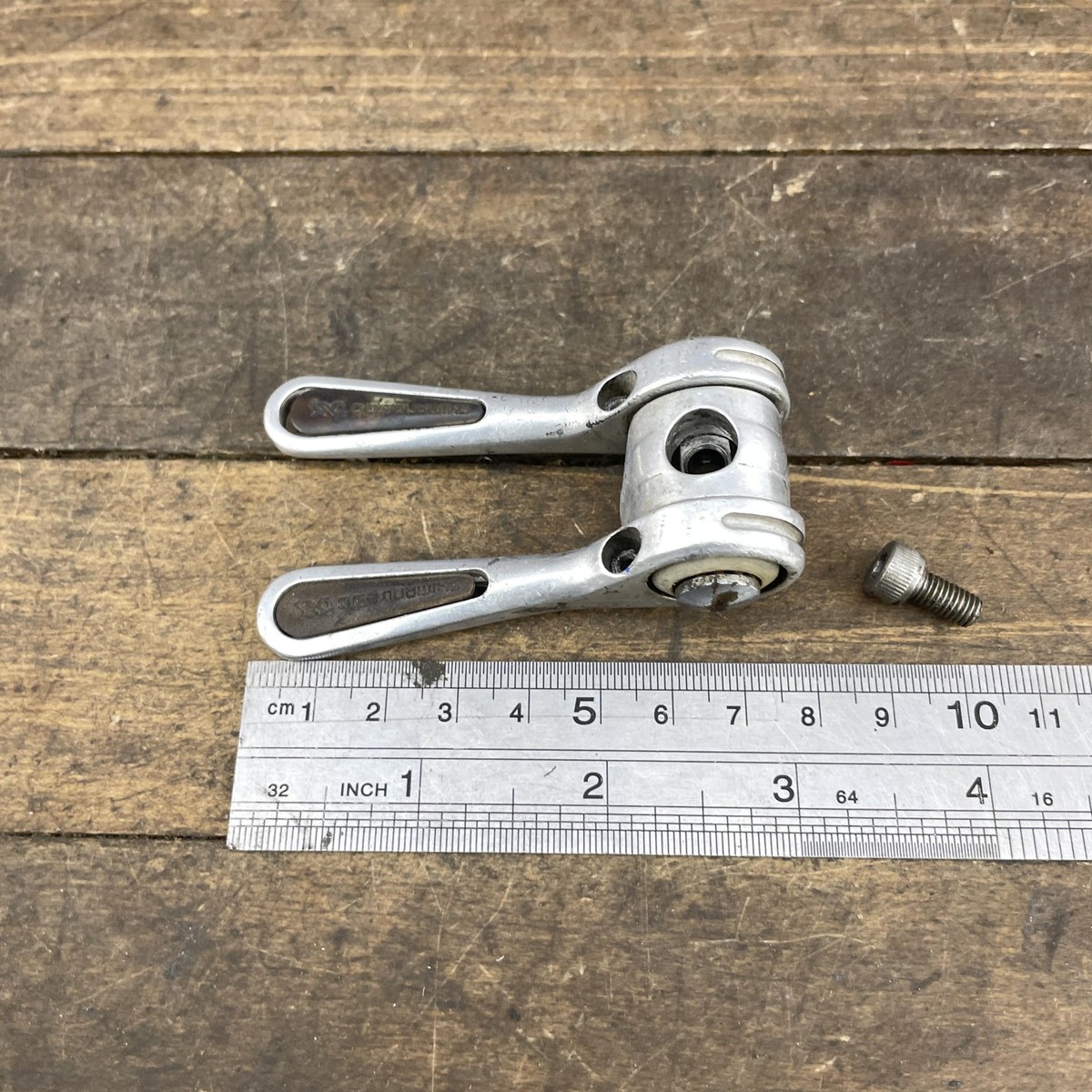 Vintage Shimano 600 AX Downtube Shifters Friction One Bolt Braze