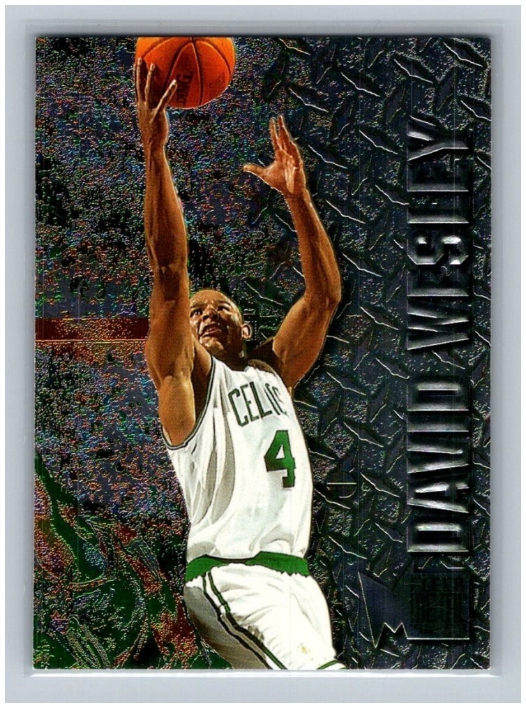 1996-97 Fleer Metal David Wesley #154 Boston Celtics NBA Basketball Skybox