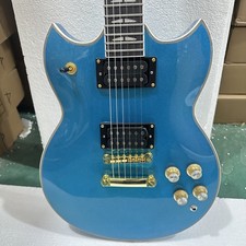 Revstar Element RSE20 Electric Guitar Light Blue Sparkle Mahogany Body 