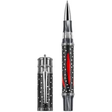 Montegrappa Rollerball Pen The Witcher Mutation Silver and Black Metal ISWINRSE