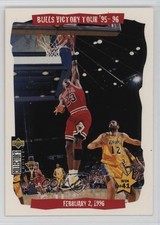 1996 Collector's Choice Victory Tour '95-'96 Chicago Bulls February 2 1996 #25