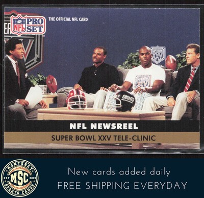 Super Bowl XXV Tele-Clinic 1991 Pro Set #349