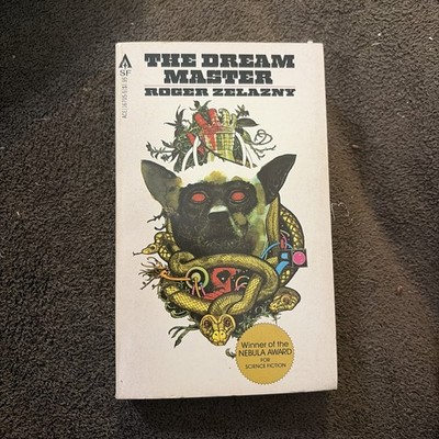 1966 The Dream Master Roger Zelazny Vintage Science Fiction Fantasy Ace Edition
