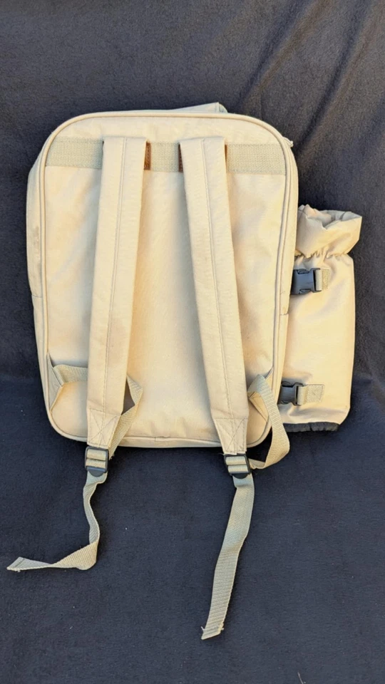 Pitnik Rucksack Herren Damen Backpack Tasche mit Teller Gläser und Besteck - Bild 2 von 4