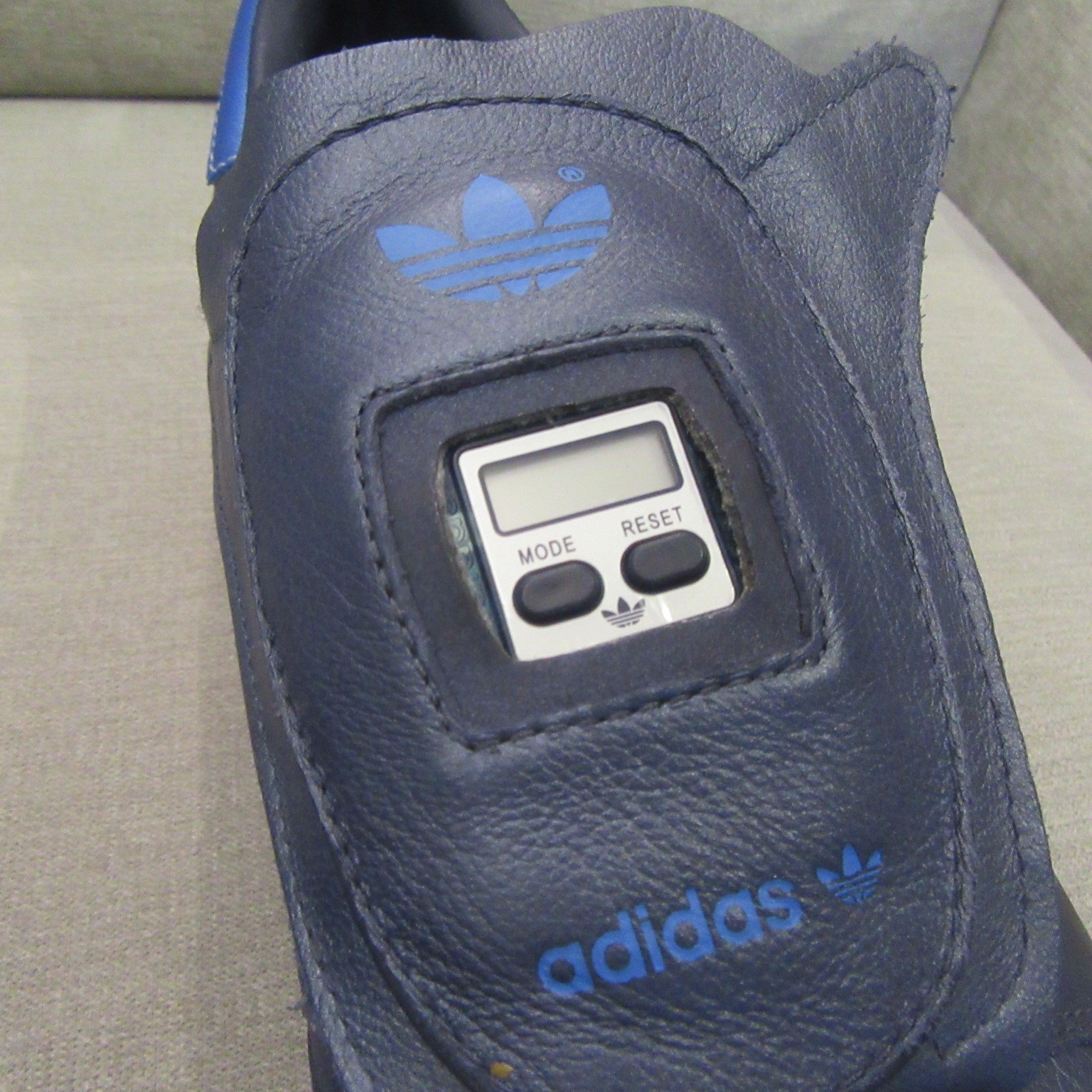 Adidas Micropacer III Rare Marine Leather Sneakers UK 7.5 US 8 image 8