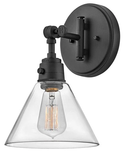 Hinkley Lighting 3691 Arti 12" Tall Hardwired Wall Sconce - Heritage Brass / - Picture 4 of 5