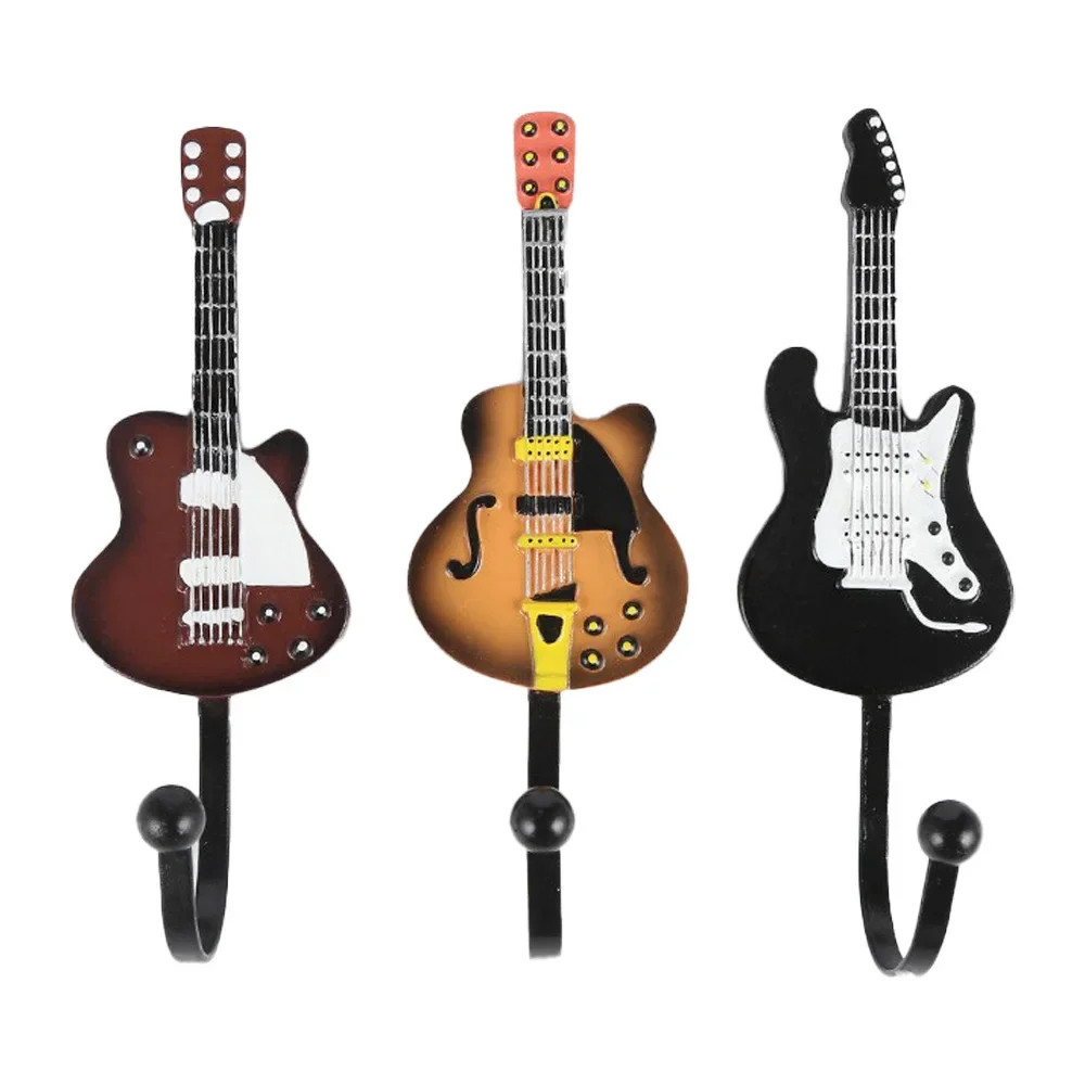 JakeSpecial Guitar Head Hooks Set for Home Decor