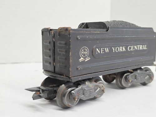 Marx 897 O Gauge New York Central 0-4-0 Tin Litho Steam Loco & Tender Runs - Picture 20 of 23