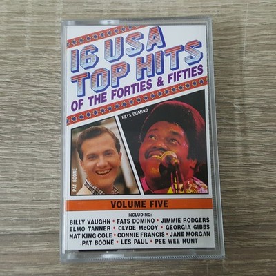 MC 16 USA Top Hits of the Forties & Fifties Musik Kassette in Hülle