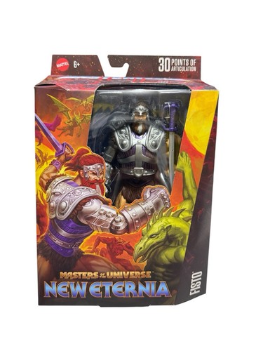 Neu Eternia FISTO Masters of the Universe MOTU Mattel Actionfigur Box beschädigt