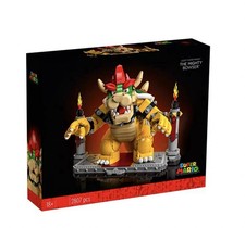 Super Mario The Mighty Bowser Mock 71411 High Quality Building Blocks 2807pc