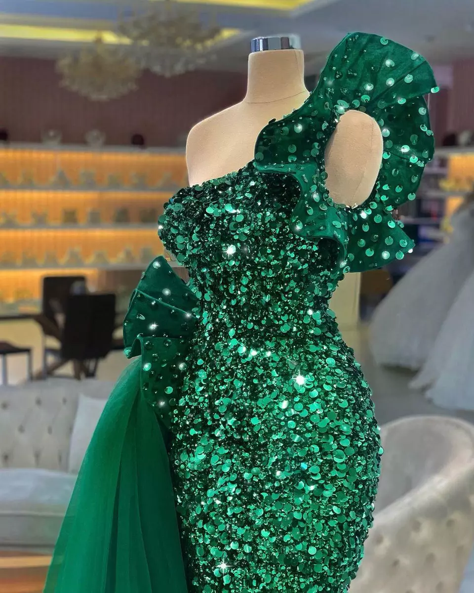 Dark green sparkly dress outlet