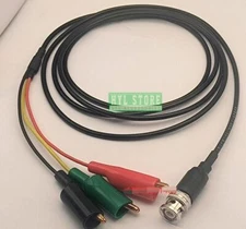 1PC 2600 237-ALG-2 6M Triple Coaxial to Alligator Clip Test Cable Replacement