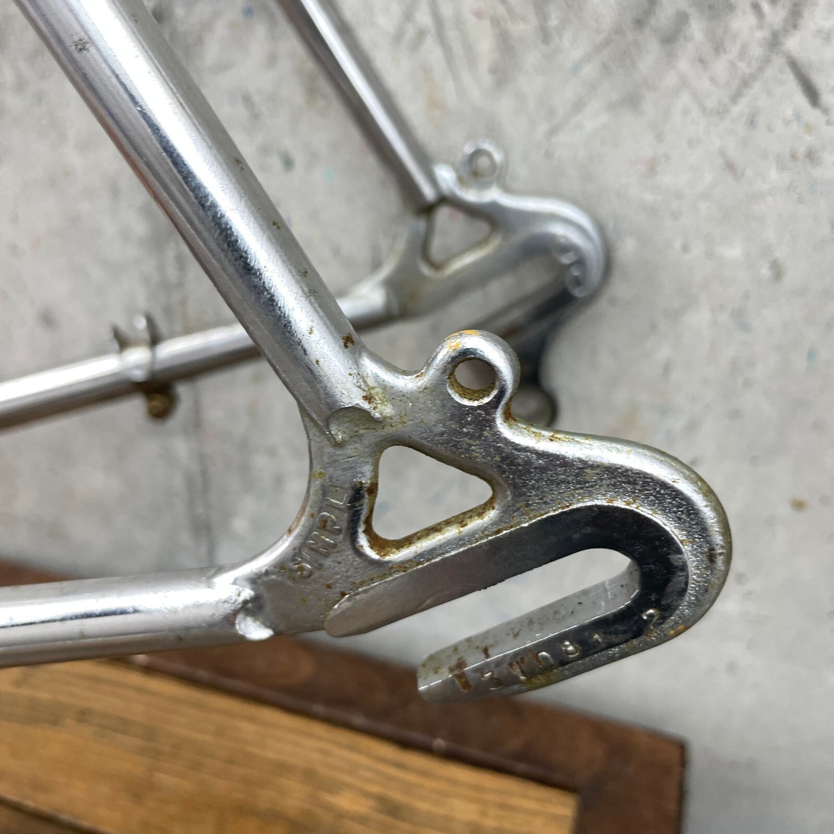 Vintage Gitane TDF Frame Set 58 60 cm Reynolds 531 120 mm Orange