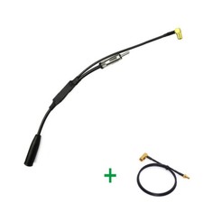 DAB  Aerial Antenna Splitter Adapter Cable SMB Car Radio SMB to SMA Male Cable