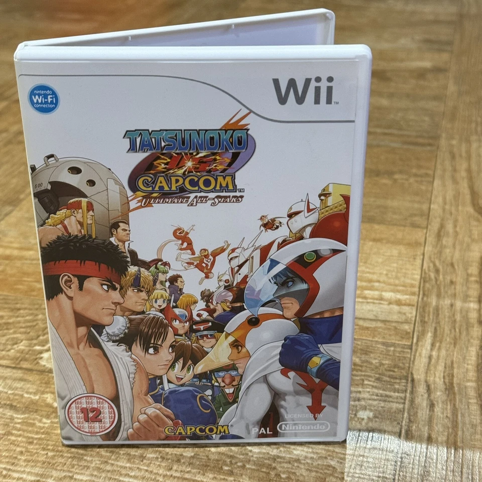 Tasunoko Vs Capcom - Ultimate All Stars Nintendo Wii Street Fighter Wii U - Image 2 of 4