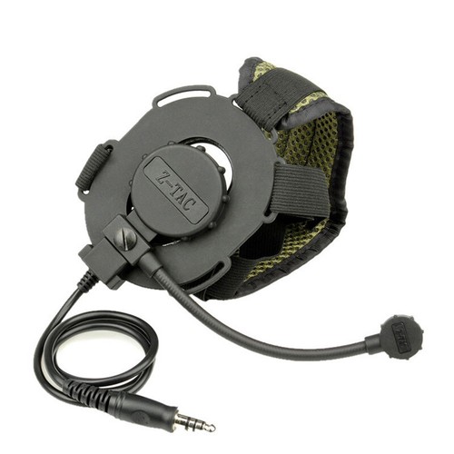 HD03 Z Tactical Headset Earpiece PTT For Kenwood UV-5R Radios walkie-talkie ICOM - Picture 3 of 18