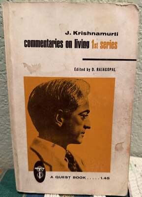 J Krishnamurti, D. / Commentaries on Living 1st Series 1968