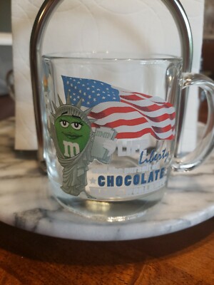 M&M s World Ms. Green Life Liberty and the pursuit of Chocolate 