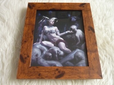 10x8 Gerahmter Original Druck Nerd Block Court of the Dead Horror Sammlung #5