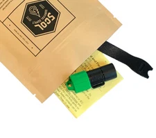 Mk10 LED Finger Light Green Hands Free Military Survival Kit Task Flashlight