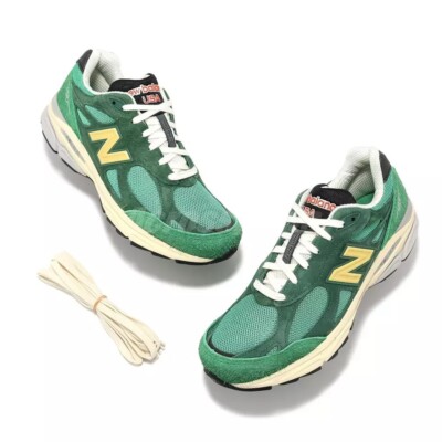 New Balance Teddy Santis 990V3 Green Yellow M990GG3 Men's Size | eBay