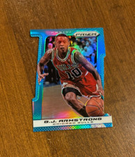 B.J. Armstrong 2013-14 Panini Prizm Light Blue Die Cut #259 Bulls Iowa /199
