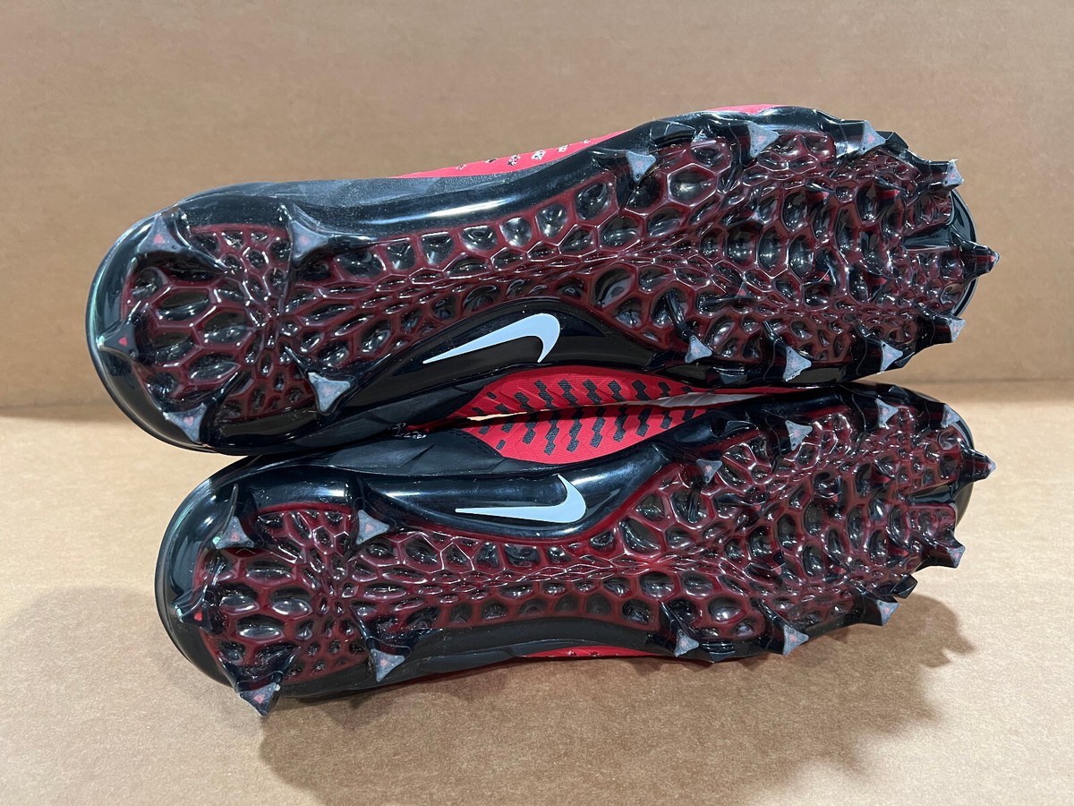 Sz 16 Nike Alpha Menace Pro 2 Mid Red Football Cleats Mens AQ3209-601 Men main image 2