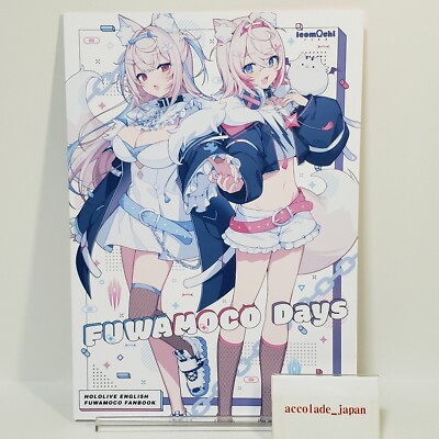 Fuwamoco Days 1 Hololive Art Book Icomochi B5/24P Doujinshi C103