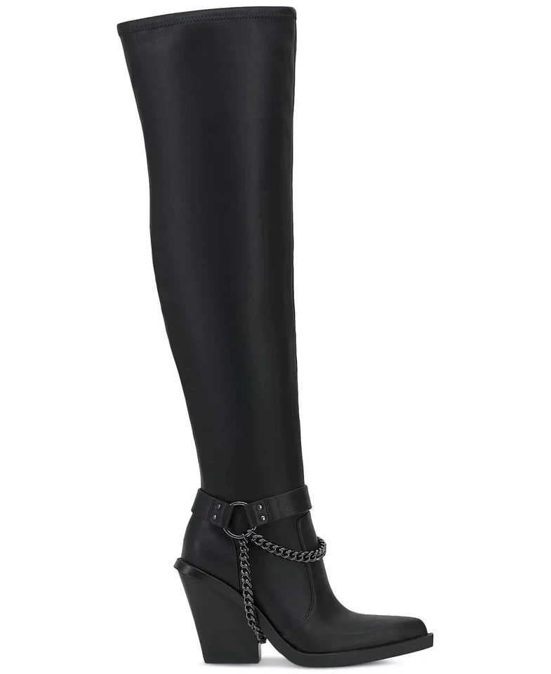 Botas femininas Jessica Simpson longas acima do joelho | Preto | 6 M - Imagem 2 de 4