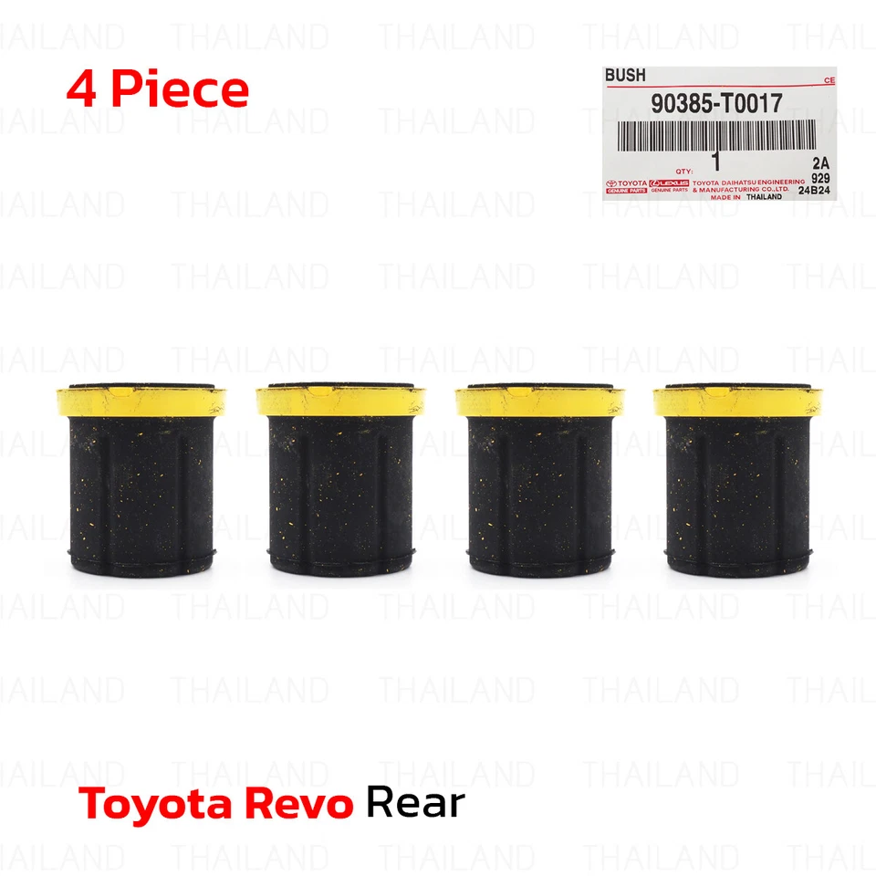 For Toyota Hilux Revo Rocco Rogue 2015 - 24 4x Rear Short Leaf Spring Bush - Image 4 of 4