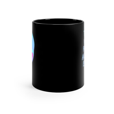 Tom Was Right Aliens Exist Black Coffee Mug, 11oz for Fans of Aliens and Tom