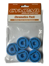 Cympad Chromatics 5 Pack Blue Cymbal Washer Cellular Foam