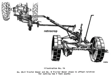 IH International McCormick-Deering #9 High Speed Trailer Mower Sickle Bar No. 9