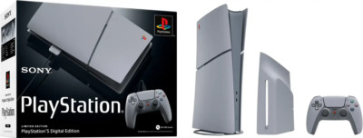 PlayStation 5 Digital Edition 30th Anniversary Limited Edition In Hand