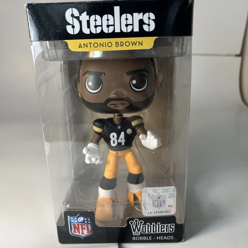 Funko Wacky Wobblers NFL Pittsburgh Steelers Antonio Brown Figure Bobblehead