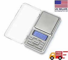 Portable 200g x 0.01g Mini Digital Scale Jewelry Pocket Balance Weight Gram LCD