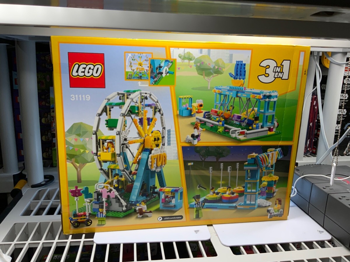 LEGO 31119 Creator 3 In 1 Ferris Wheel 1002 PCS. Brand New