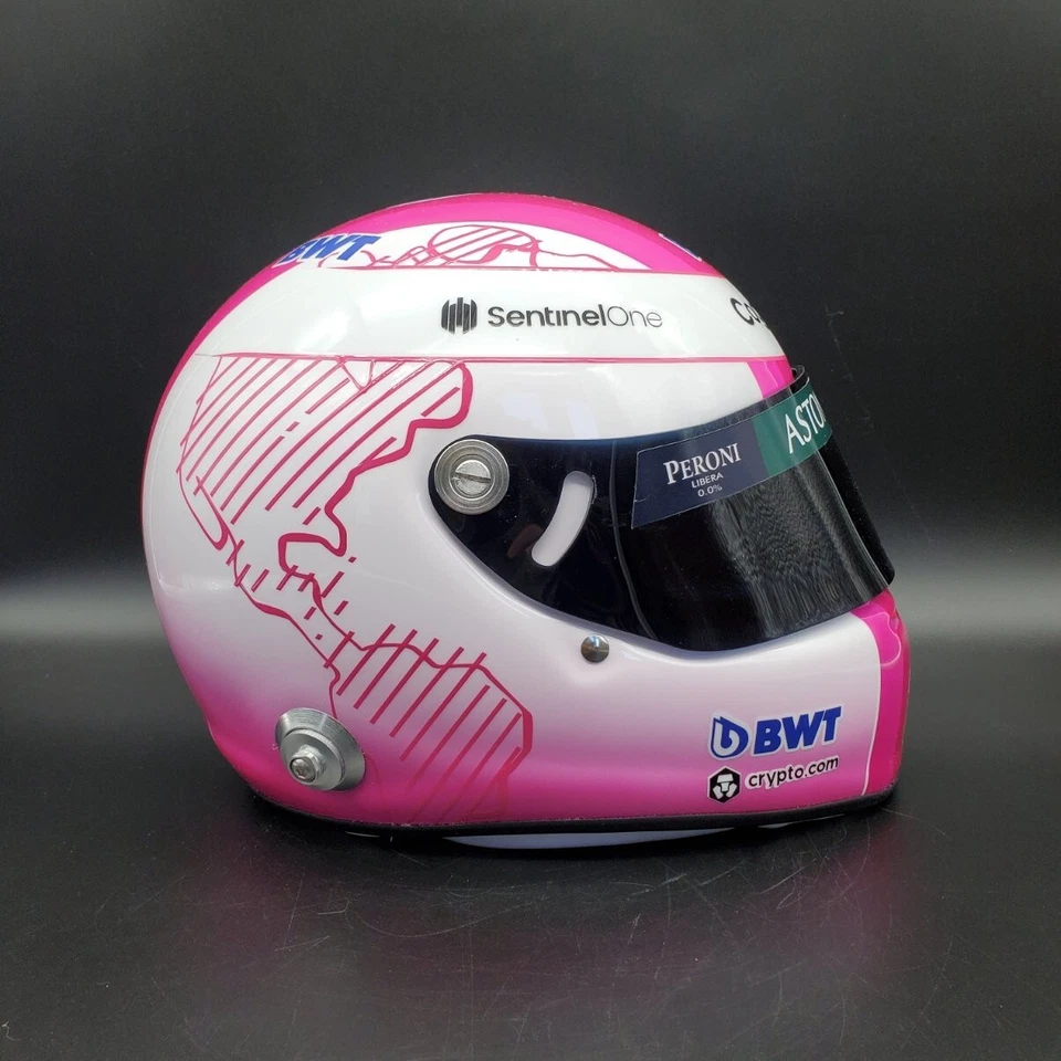 Sebastian Vettel Signed Helmet Visor 2021 Display Tribute 1:1 Scale AS-02172 - Image 3 of 4