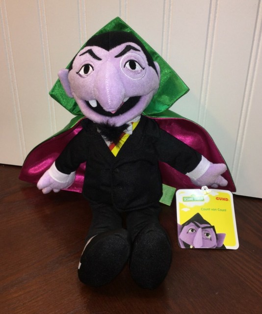 Sesame Street Count von Count plush doll, by GUND | eBay