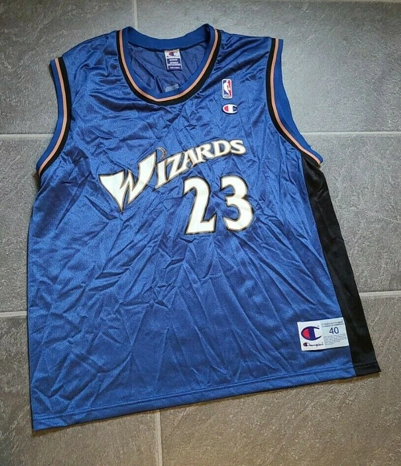 Vintage Washington Wizards Michael Jordan Champion NBA Jersey Men’s 40  Medium